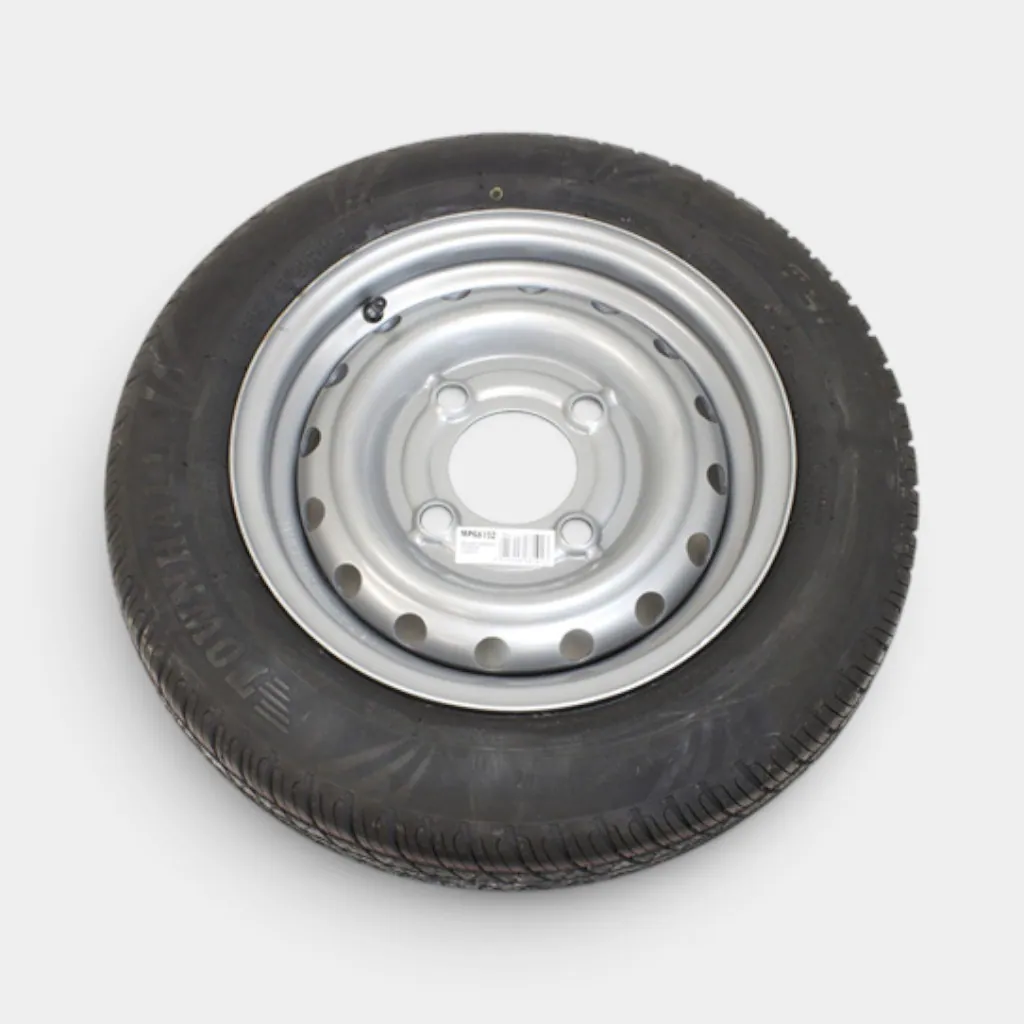 135 R13 Spare Wheel & Tyre for Erde 153 (5ft x 3ft) Trailers