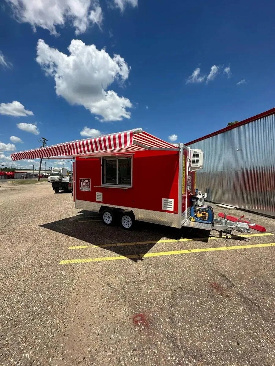 14 ft Fully Equipped Food Trailer Ready for Cooking