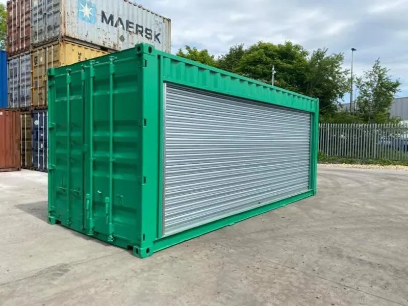 20ft Roller Shutter Conversion Container – New Build