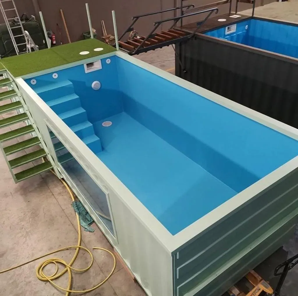 30 Ft Container Pool – Premium Build
