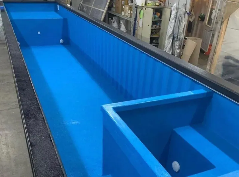 40 Ft Container Pool – Deep End Design
