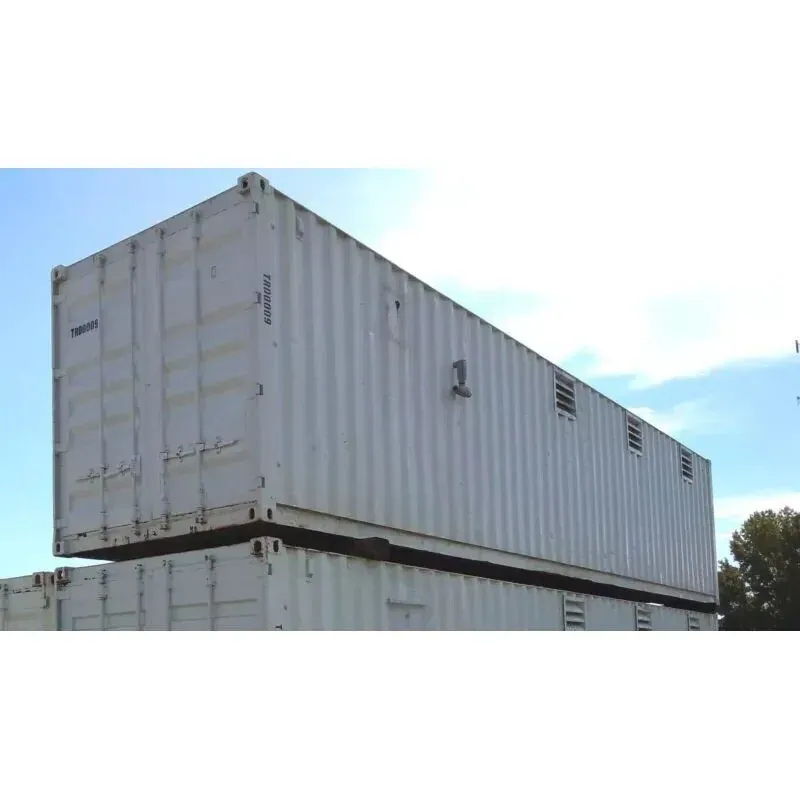 40 ft Container Shop – Climate Controlled Office + Inventory Storage / Racking
