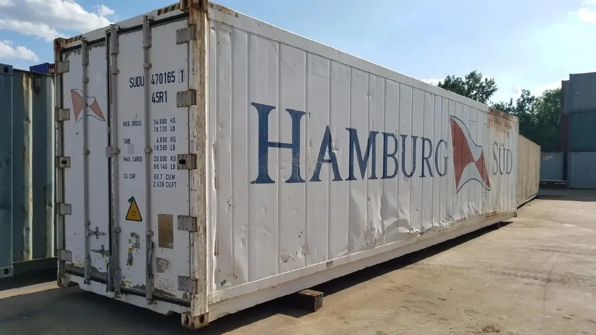 40′ HC WORKING Refrigerated Container