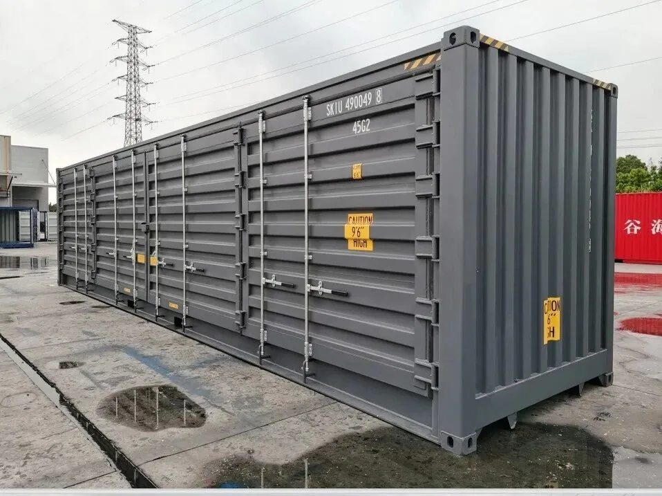 40ft HC OS Container – Full Side Opening – One Trip