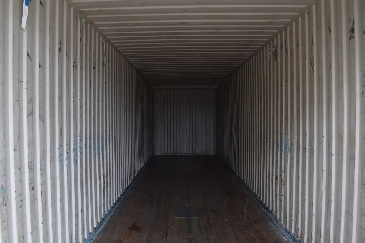 45‑ft High Cube Shipping Container – Bold Blue Finish