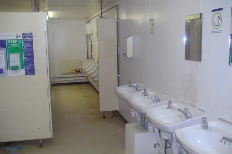 5+1 Steel Toilet Cabin 24Ft x 9Ft