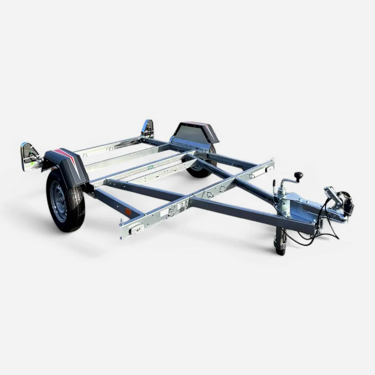 6ft 5in x 4ft 5in Flatbed General Purpose Trailer Chassis (Fully Assembled)