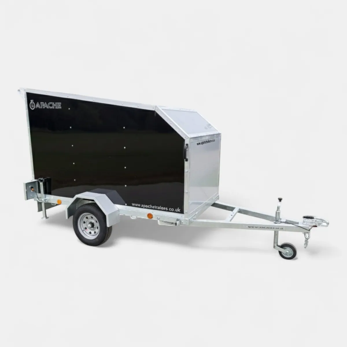 8ft x 4ft Cube Sport 84 Box Trailer with Aerodynamic Body & Rear Loading Ramp