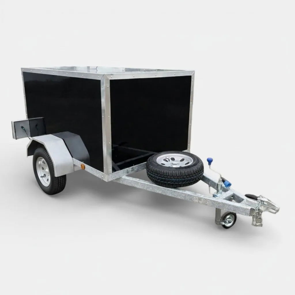 6ft x 4ft Mini Cube 64 Box Trailer with Rear Door