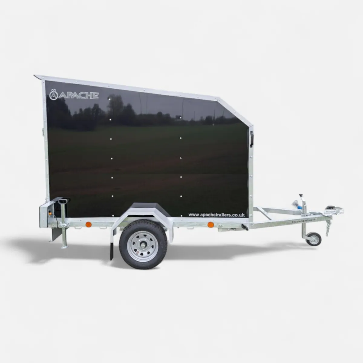 8ft x 5ft Cube Sport Plus+ 85 Box Trailer with Aerodynamic Body & Rear Loading Ramp
