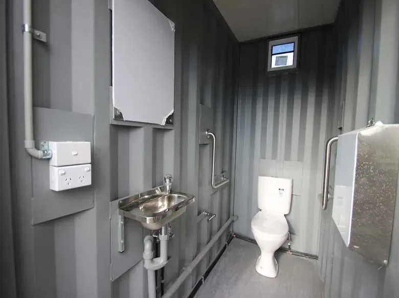 Ablution Blocks – Portable Toilet & Shower Container Units