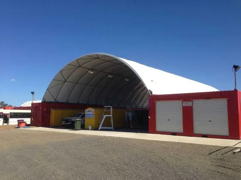 Container Shelters – Covered Walkway & Weather Protection