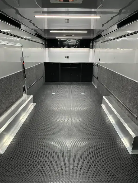 Enclosed ATC Car Trailer 2026 28ft. Aluminum ROM 550 w/LifeTrac & Large Escape Door 5950