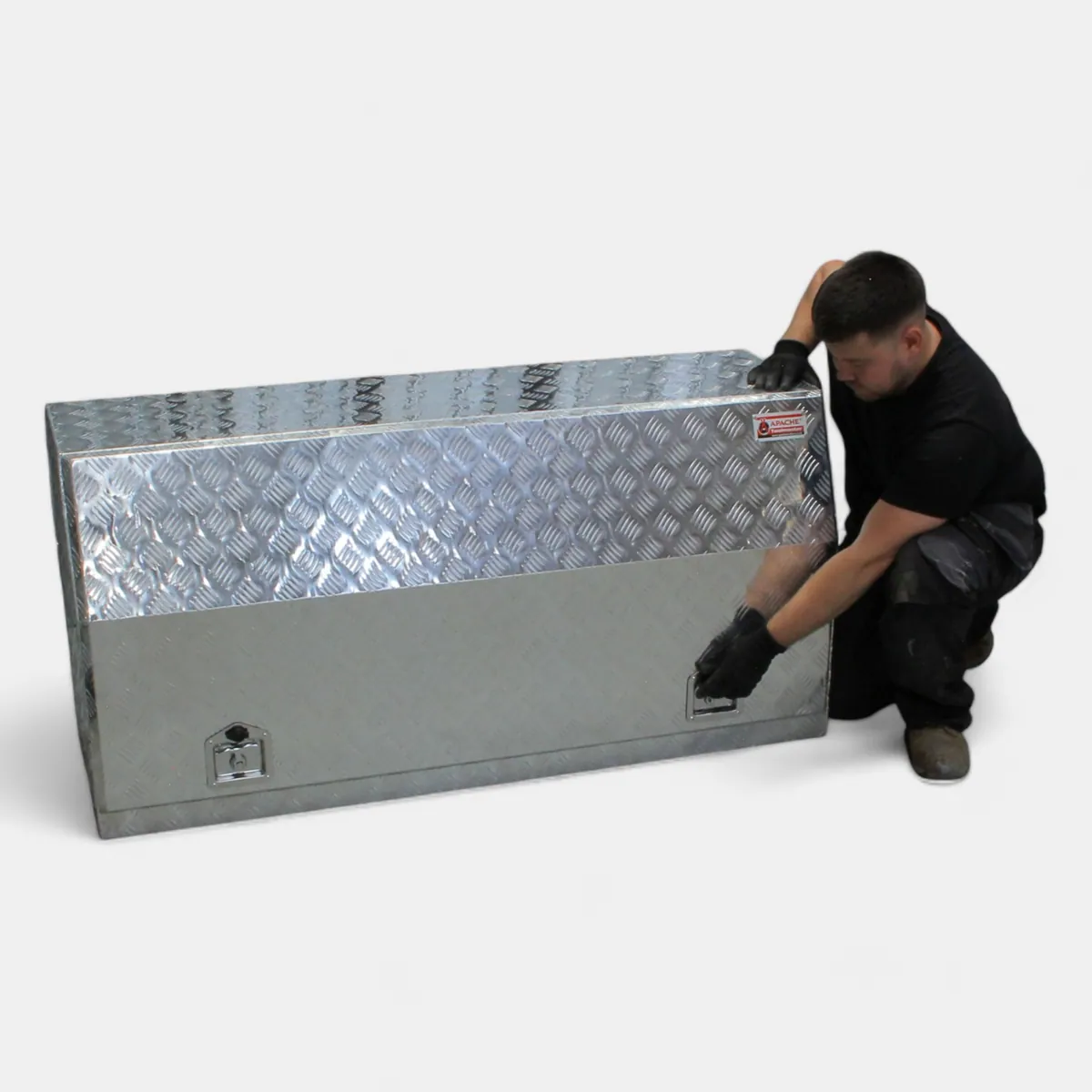 Large Alloy storage toolbox fits Truck Trailer Van Lorry Ifor Williams Trailer