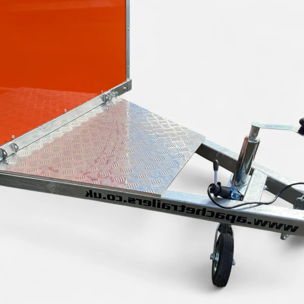 Large Chequer Plate A-Frame Step Platform