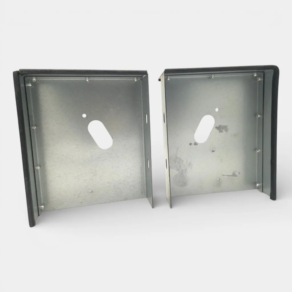 Pair of Square Metal Lighting Mounting Ears for Apache Trailers