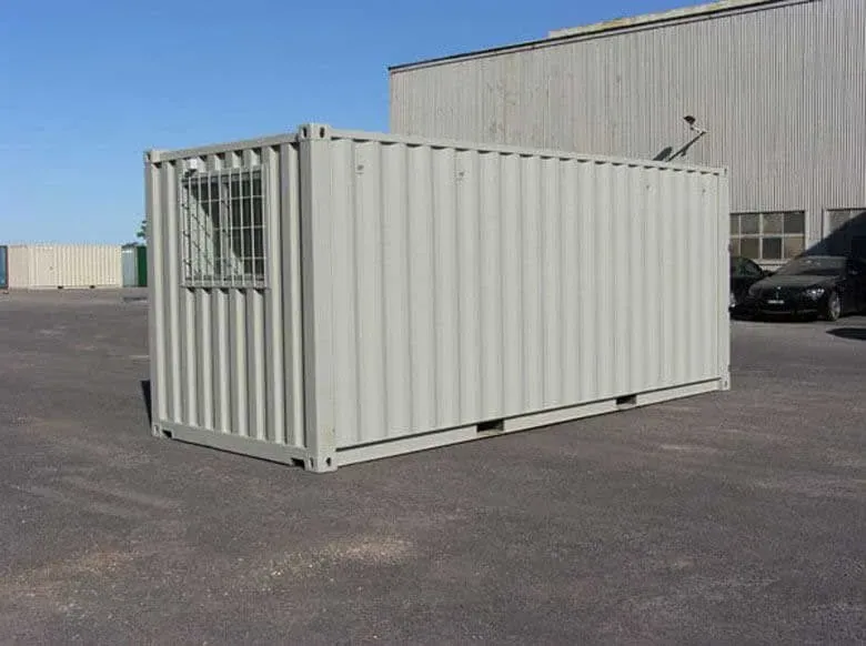 Portable Change Rooms – Shipping Container Conversion
