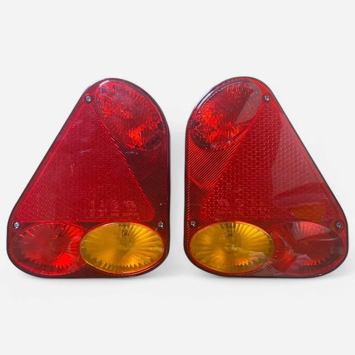 Trailer Pair Rear Light Lamp Units Left & Right to Apache & Paxton Trailers