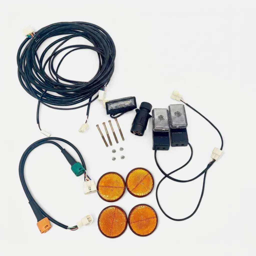 Trailer Wiring Loom Kit (No Light Units) to fit Paxton & Apache Trailers up to 8ft x 5ft